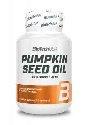 Étrend-kiegészítő tabletta, 60 tabletta, BIOTECH USA "Pumpkin Seed Oil"