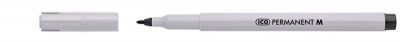 Alkoholos marker, 1-1,5 mm, ICO "Permanent M", fekete
