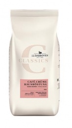 Kávé, pörkölt, szemes, 1000 g, "J.J. Darboven Café Créme Hausröstung"